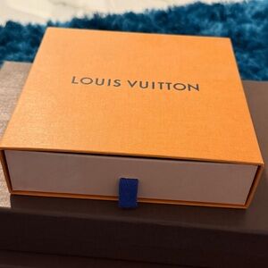 Louis Vuitton Yellow Orange Small / Medium drawer gift Box